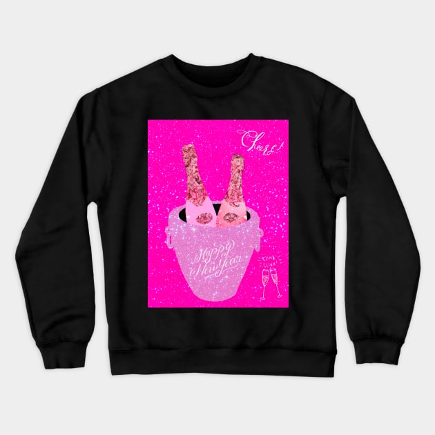 Clink Clink! No. 2 Crewneck Sweatshirt by asanaworld